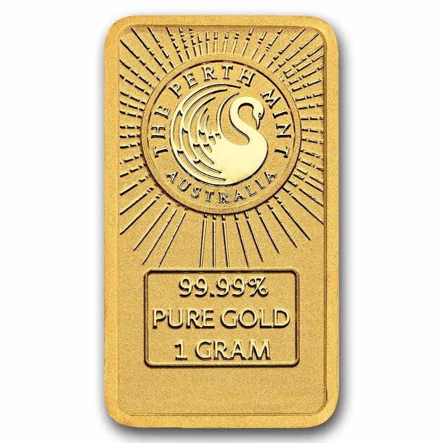 DUNE Sand Worm Gold 1 gram Bar The Perth Mint