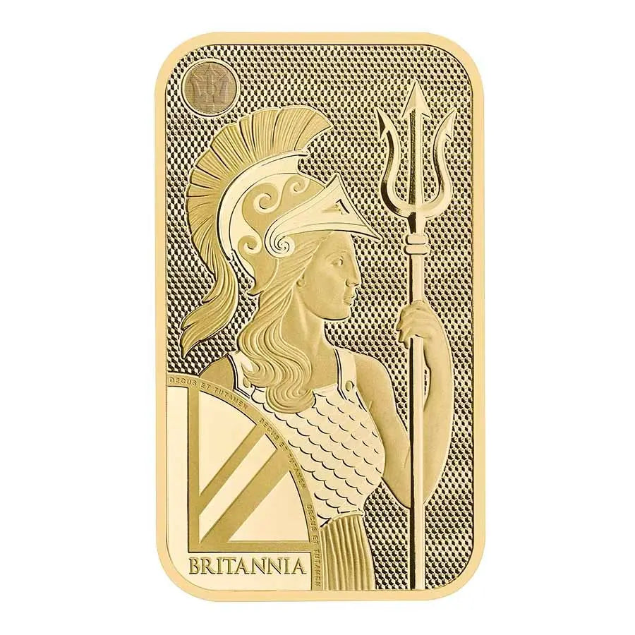 Great Britain Britannia Gold 1 oz (ounce) Bar The Royal Mint