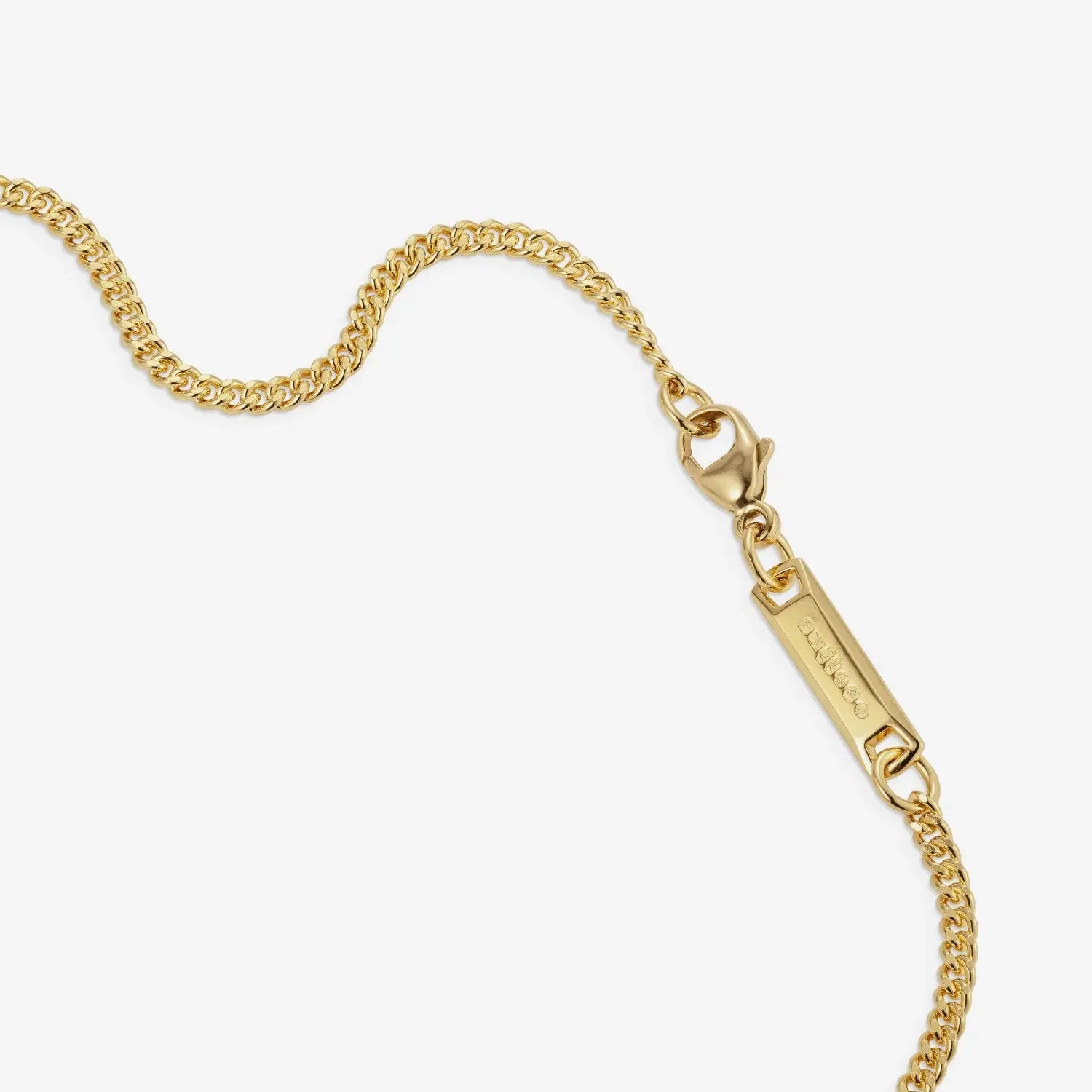 886 Fine Curb Chain Bracelet in 18ct Yellow Gold 886 The Royal Mint