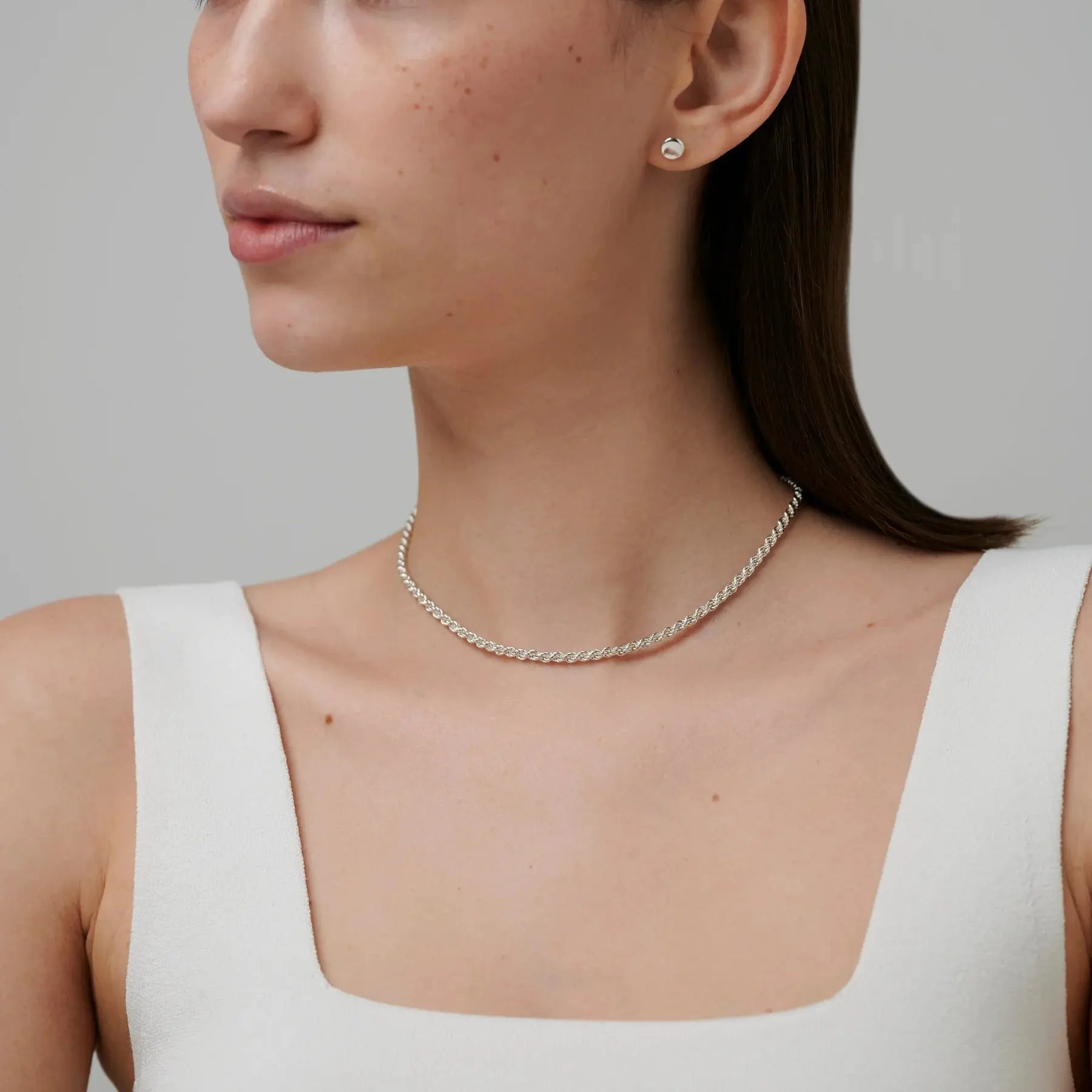 886 Rope Chain in Sterling Silver 886 The Royal Mint