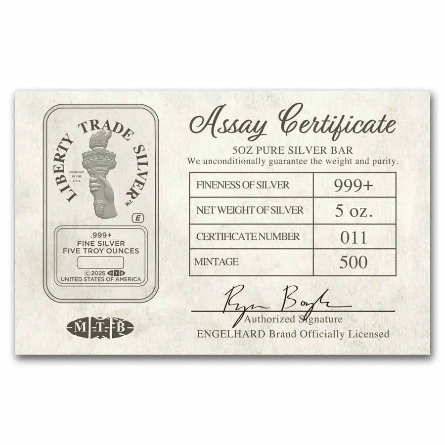 Engelhard The Lady Liberty Silver 16 oz (ounce) Engelhard Bullion