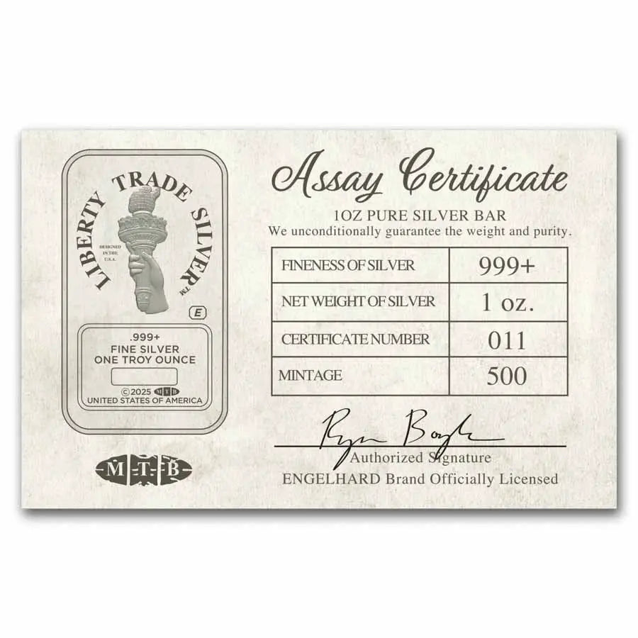 Engelhard The Lady Liberty Silver 16 oz (ounce) Engelhard Bullion