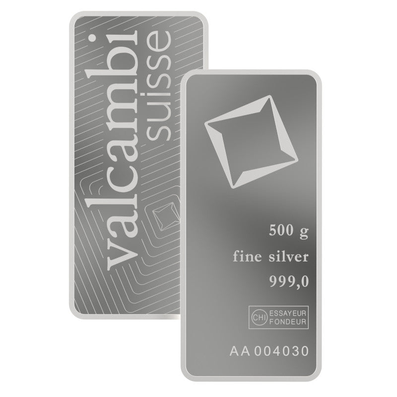Valcambi Silver 500 gram