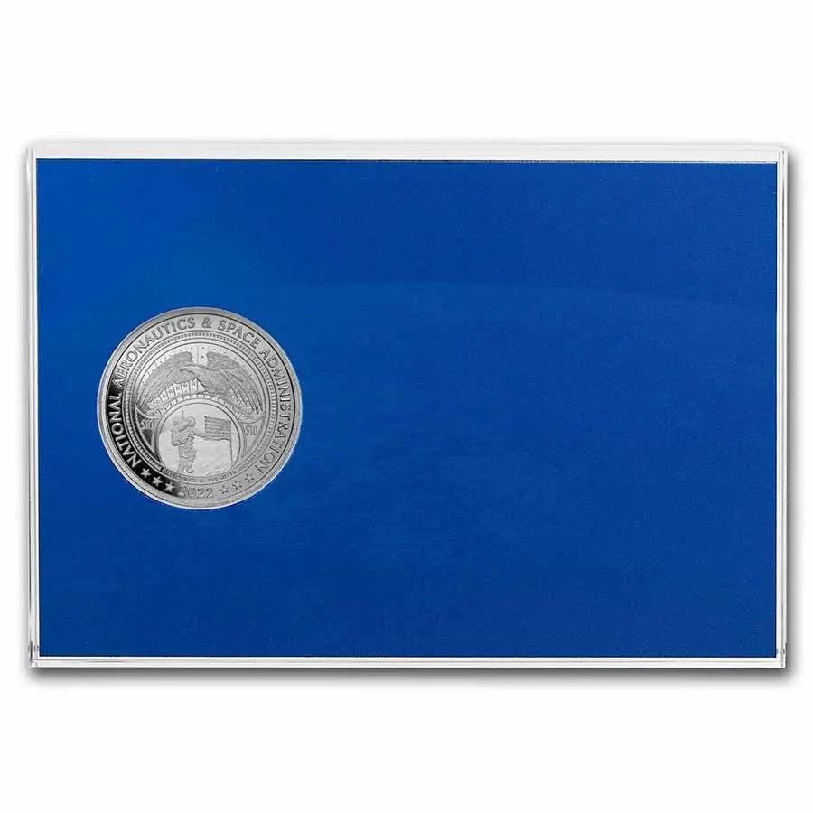 NASA Retro Worm Silver 1 oz (ounce) ABConcept Gold Store AE