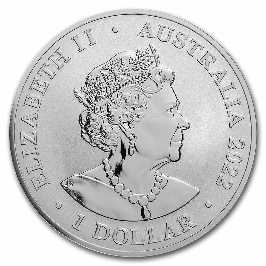 Australia Dolphin 2022 Silver 1 oz (ounce) The Royal Australian Mint