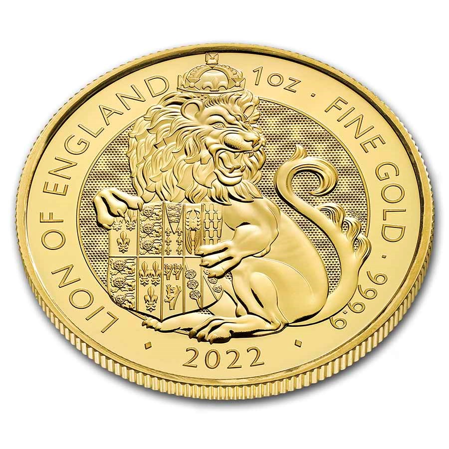 Great Britain Queen's Tudor Beasts Gold 1 oz (ounce) coin