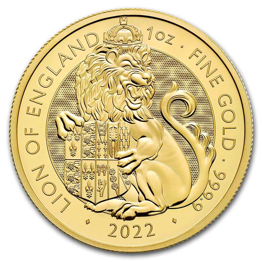 Great Britain Queen's Tudor Beasts Gold 1 oz (ounce) coin