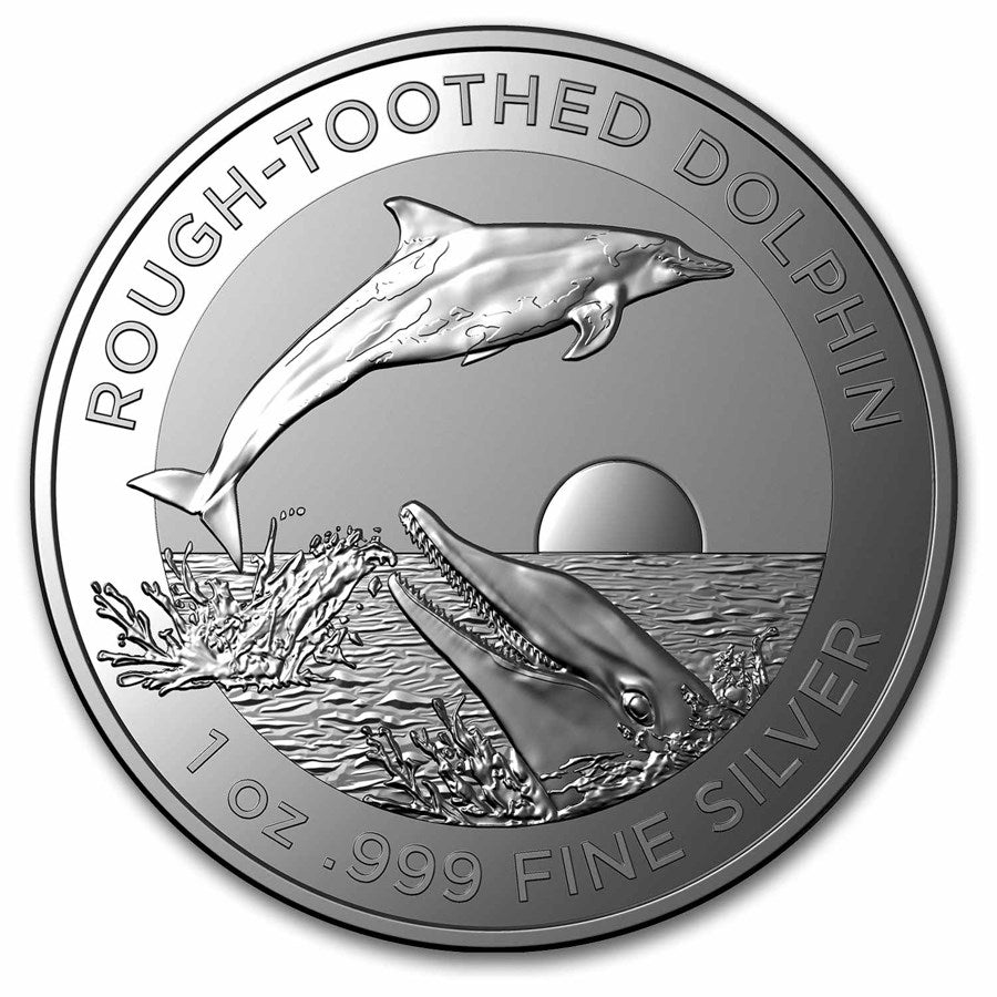 Australia Dolphin Silver 1 oz (ounce)