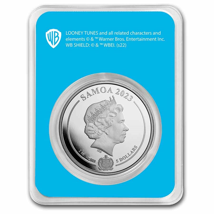 Looney Tunes Tweety Silver 1 oz (ounce) coin 9Fine Mint