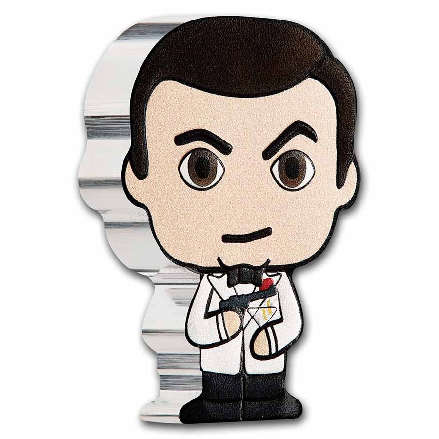 James Bond 007 Comic Silver 1 oz (ounce)