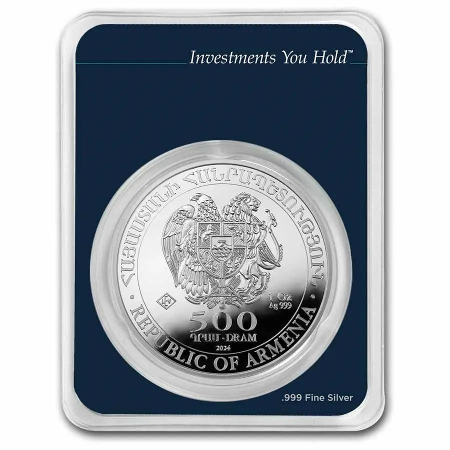 Armenia Noah's Ark Silver 1 oz (ounce) coin Geiger Edelmetalle