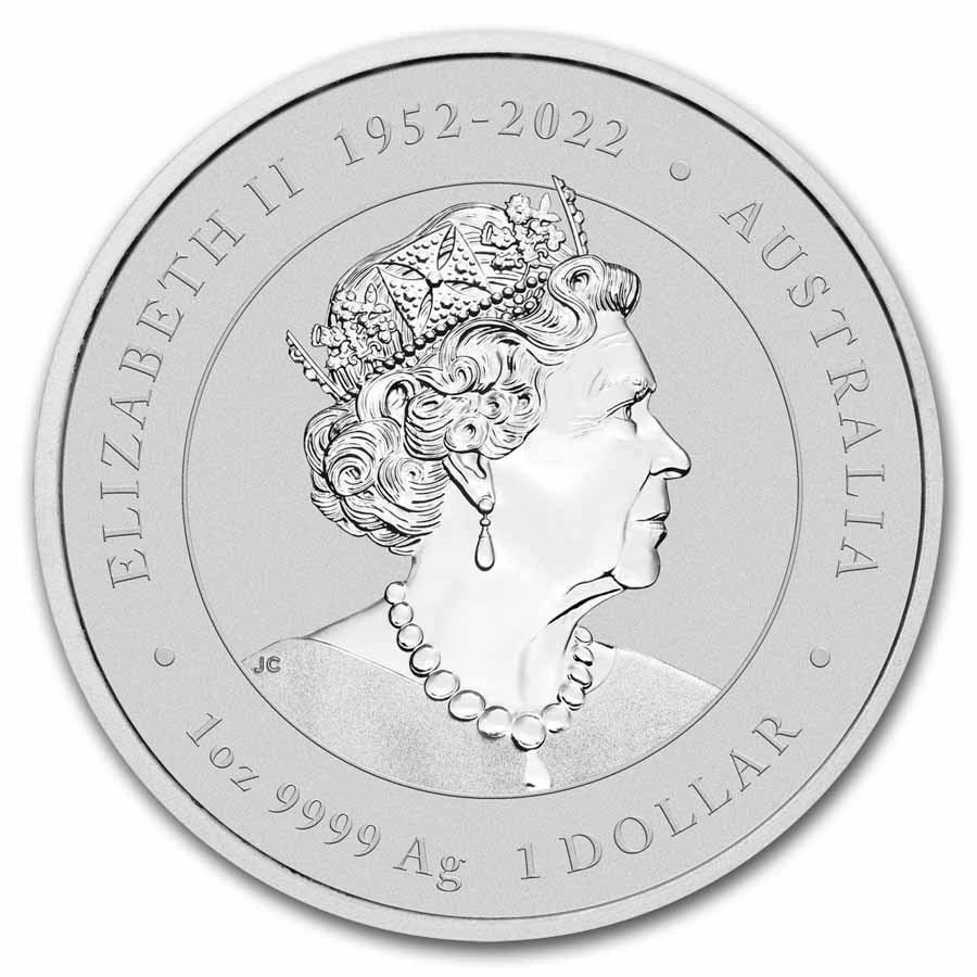 Australia Lunar Dragon Silver 1 oz (ounce) coin