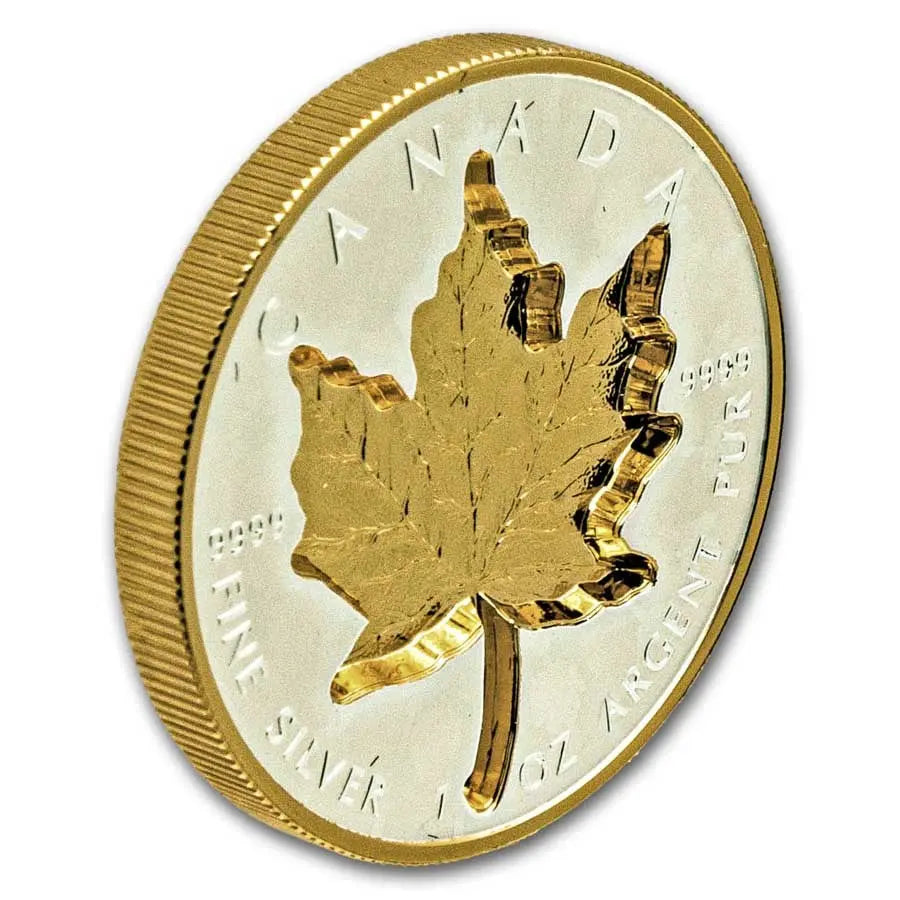Canada Maple Leaf Super Incuse Reverse Proof Silver 1 oz (ounce) coin The Royal Canadian Mint