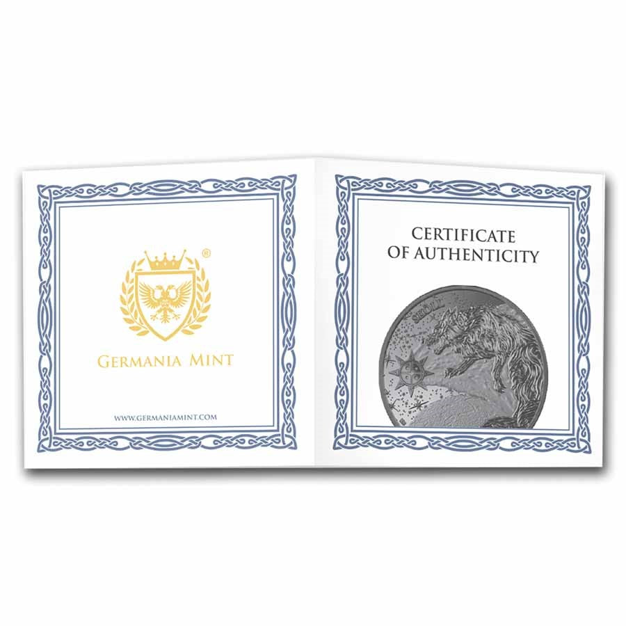 Germania Ragnarok Skoll Silver 1 oz (ounce)