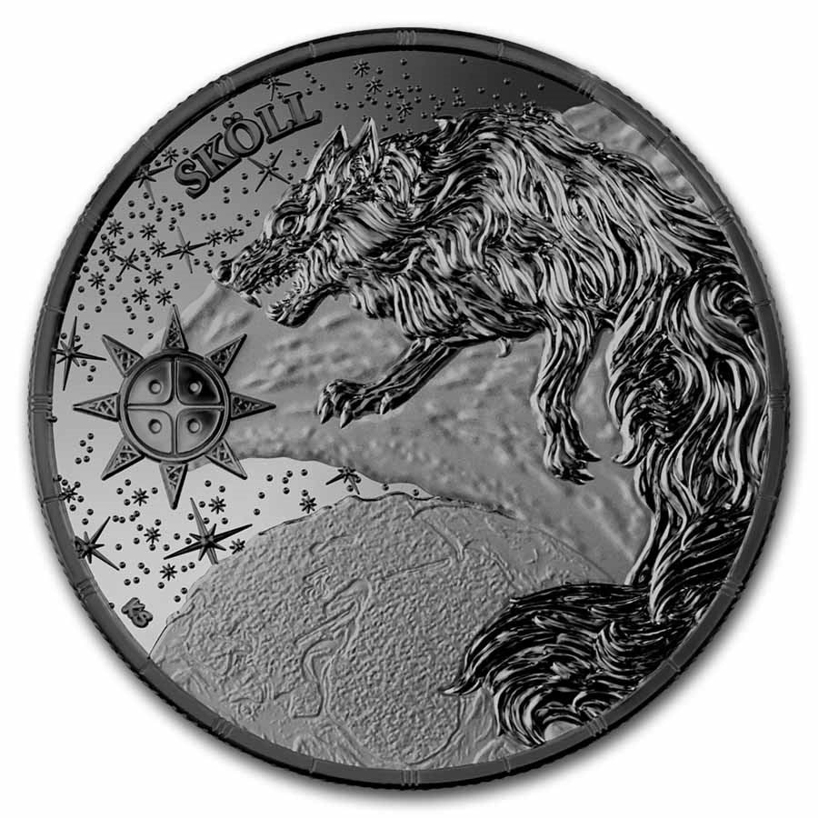 Germania Ragnarok Skoll Silver 1 oz (ounce)