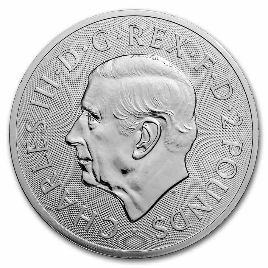 Great Britain The Royal Arms Silver 1 oz (ounce) coin The Royal Mint