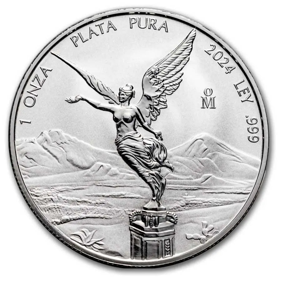 Mexico Libertad Silver 1 oz (ounce) coin Banco de México