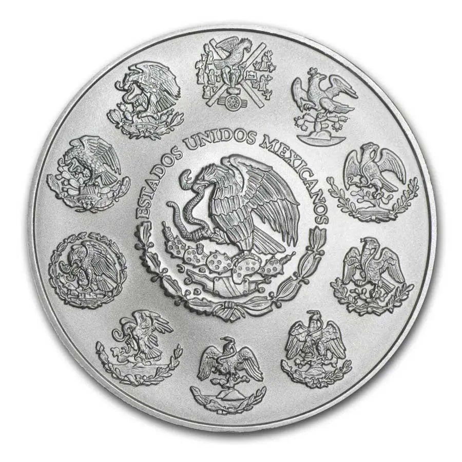 Mexico Libertad Silver 2 oz (ounce) coin Banco de México