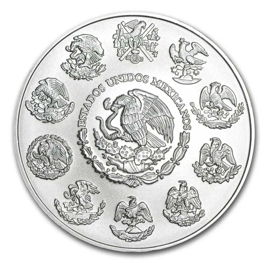 Mexico Libertad Silver 5 oz (ounce) coin Banco de México