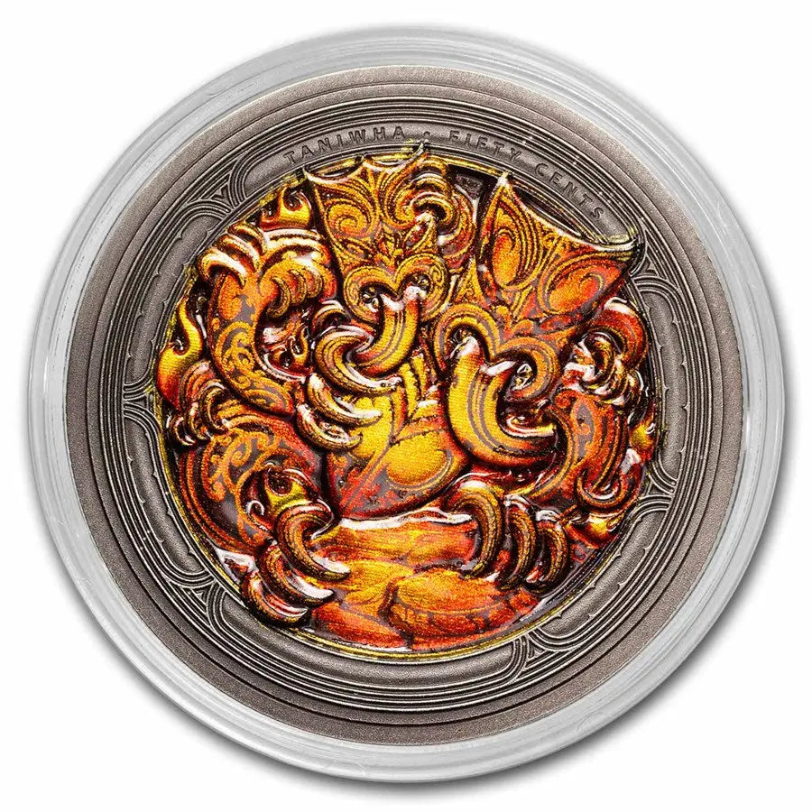 New Zealand Taniwha Cave Silver 2 oz (ounce) ABConcept Gold Store AE