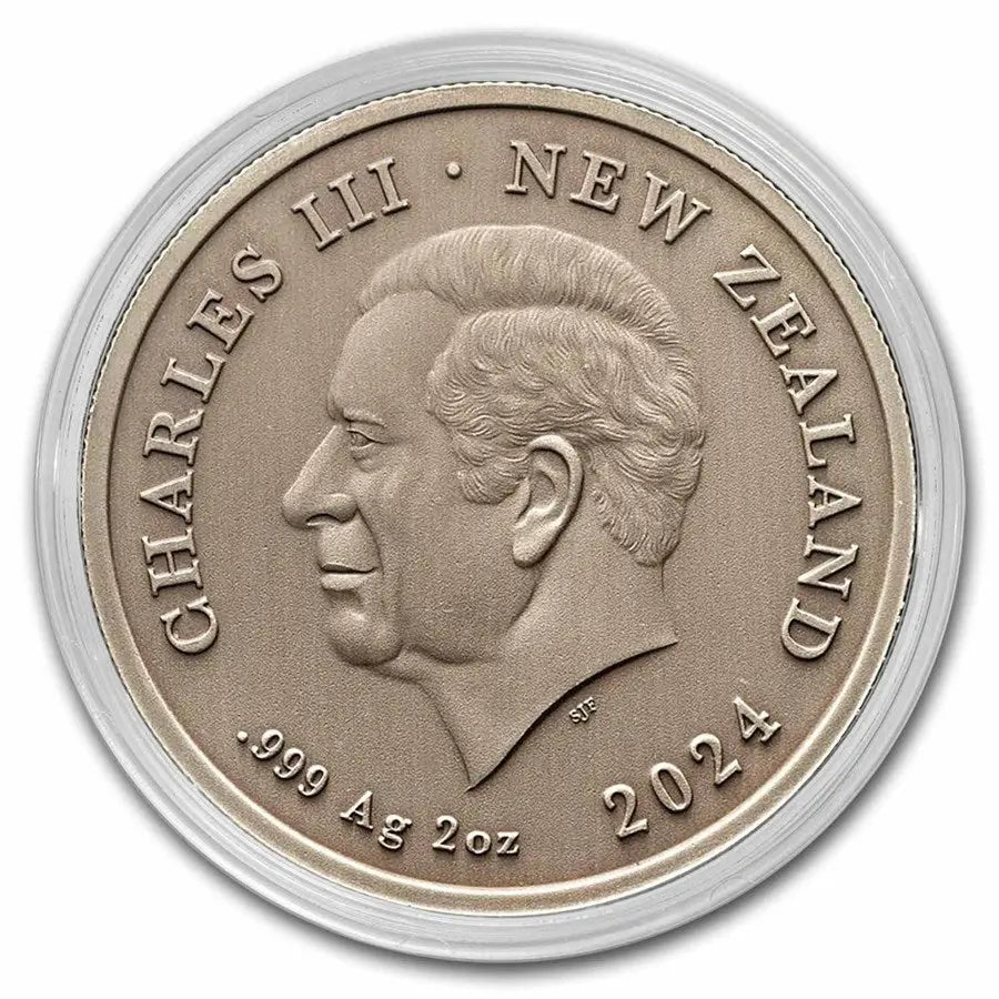 New Zealand Taniwha Cave Silver 2 oz (ounce) ABConcept Gold Store AE