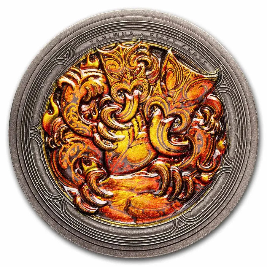 New Zealand Taniwha Cave Silver 2 oz (ounce) ABConcept Gold Store AE