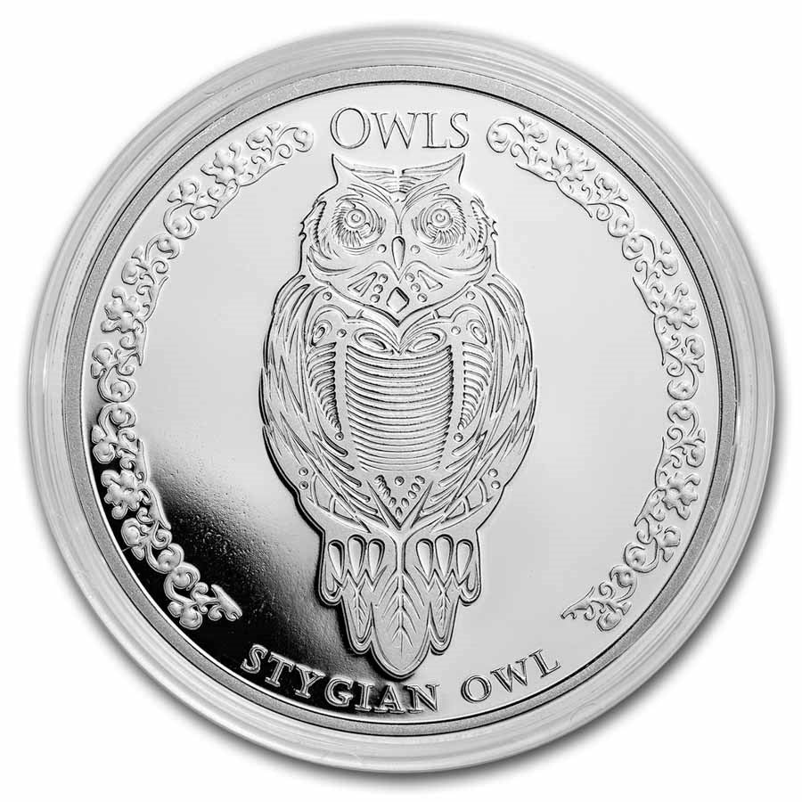 Chad Stygian Owl Silver 1 oz (ounce)