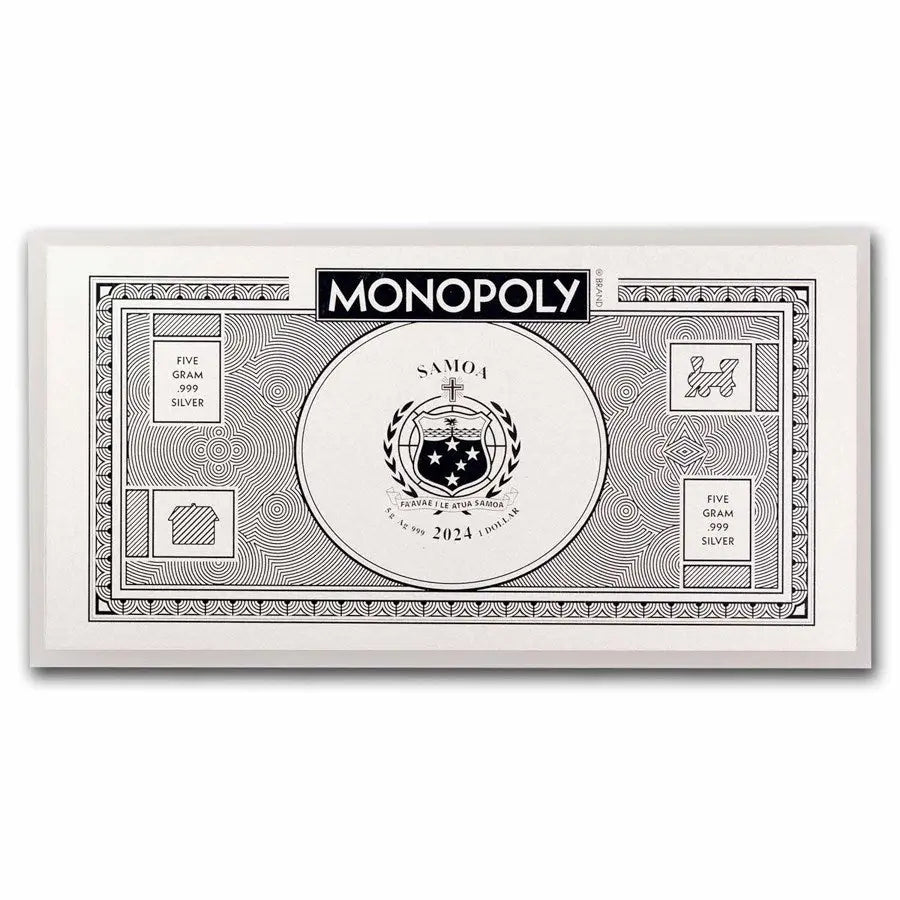 Monopoly Silver 5 gram ABConcept Gold Store AE