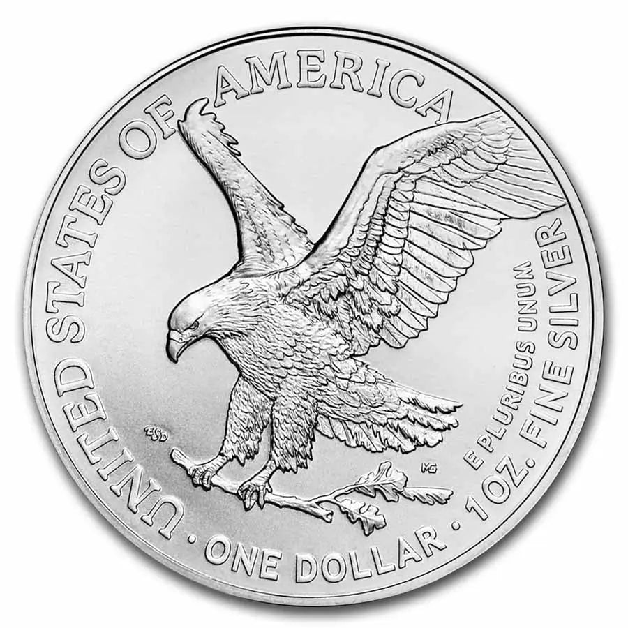 American Eagle Merry Christmas Silver 1 oz (ounce) The US Mint