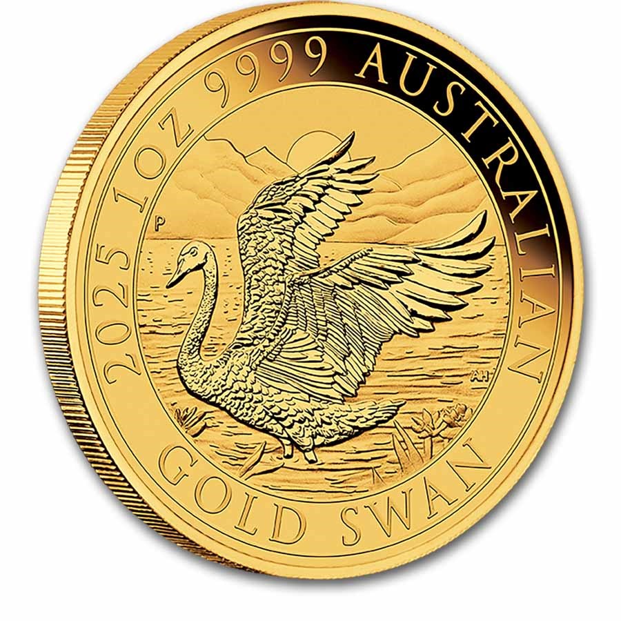 Australia Swan 2025 NGC MS-70 Gold 1 oz (ounce) coin
