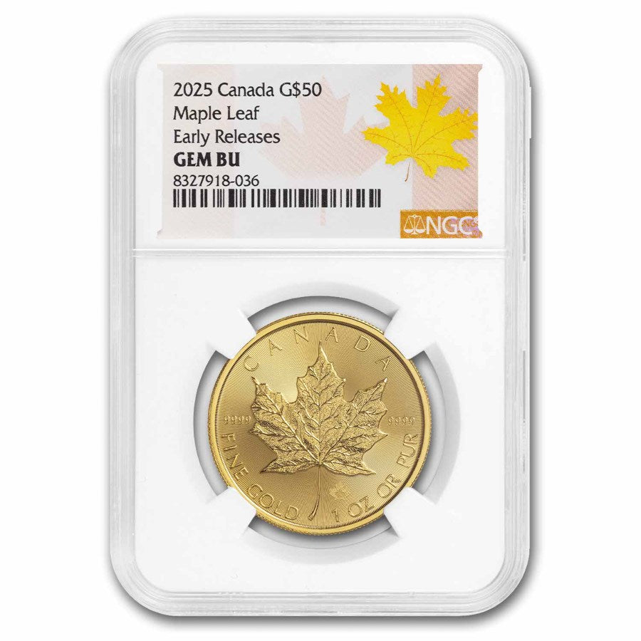 Canada Maple Leaf NGC MS-69 Gold 1 oz (ounce) coin