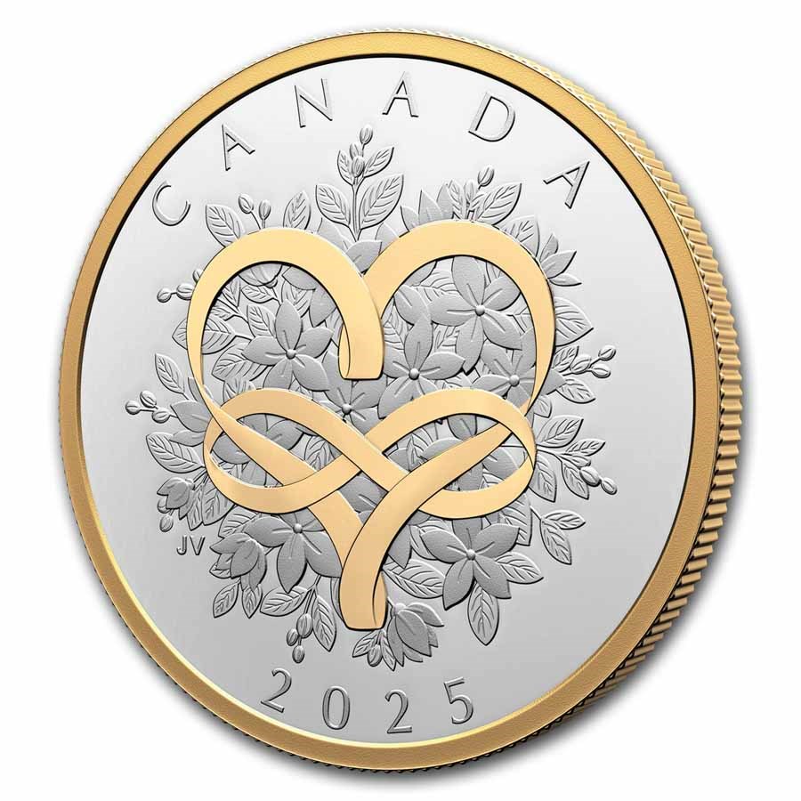 Canada Celebrate Love Silver 1 oz (ounce) coin