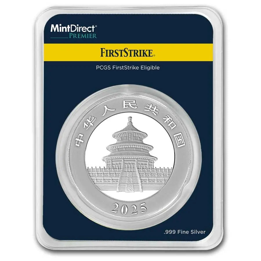 Panda 2025 Silver 30 gram coin ABConcept Gold Store AE