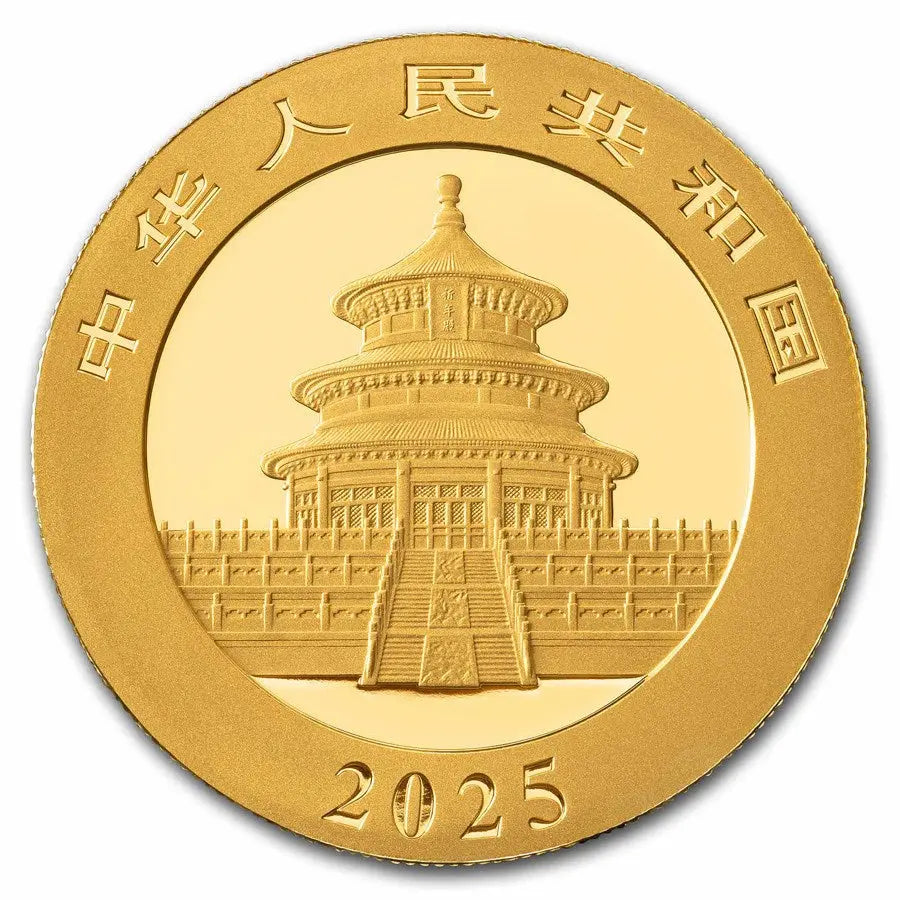 Panda 2025 Gold 8 gram coin ABConcept Gold Store AE
