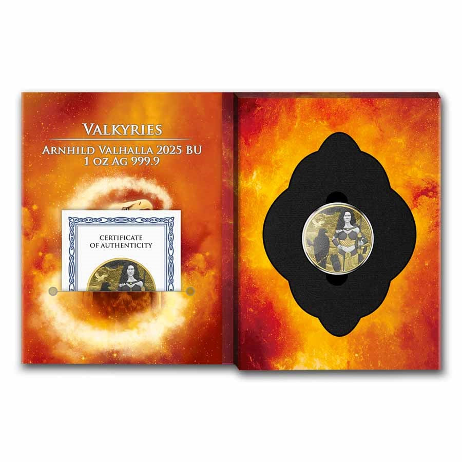 Germania Valkyries Arnhild Valhalla Silver 1 oz (ounce)