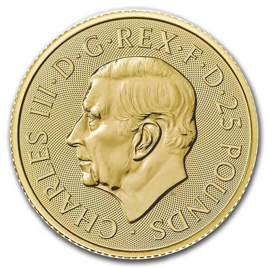 Great Britain Britannia Gold 1/4 oz (ounce) coin