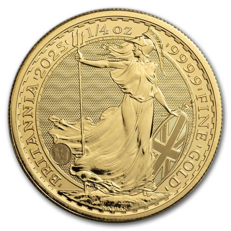Great Britain Britannia Gold 1/4 oz (ounce) coin