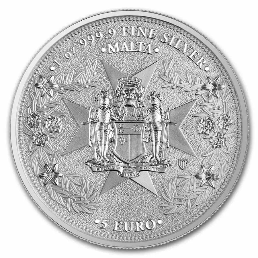 Malta Golden Eagle Silver 1 oz (ounce) The Germania Mint
