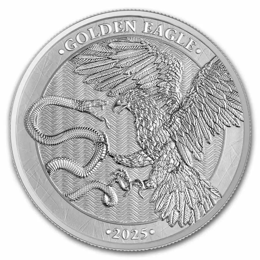 Malta Golden Eagle Silver 1 oz (ounce) The Germania Mint