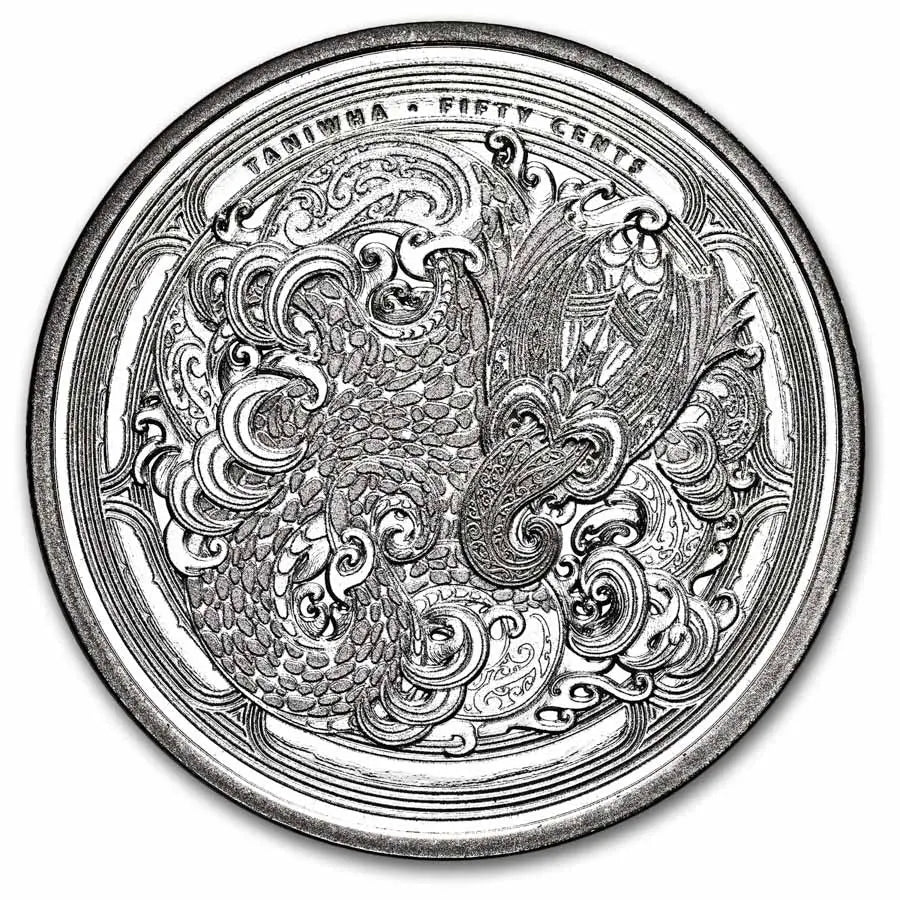 New Zealand Taniwha Water Silver 1 oz (ounce) in TEP ABConcept Gold Store AE