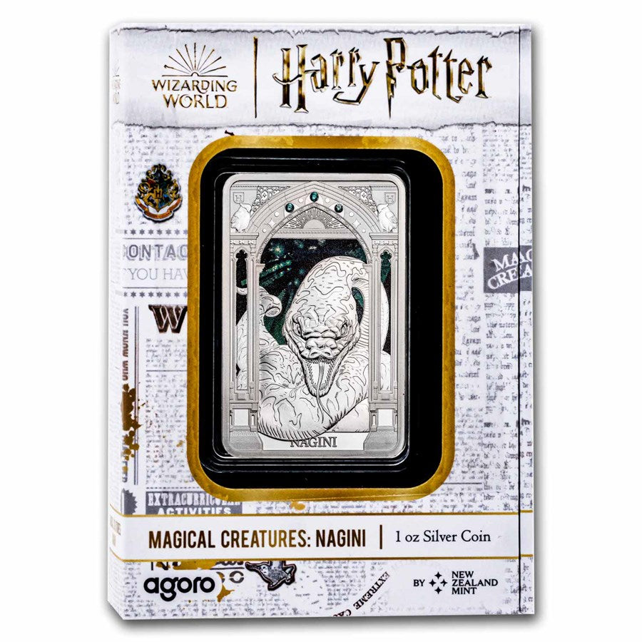 Magical Creatures: Nagini Snake Silver 1 oz (ounce)