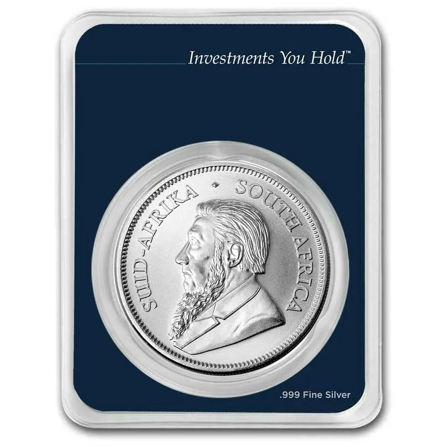 South Africa Krugerrand Silver 1 oz (ounce) coin South African Mint