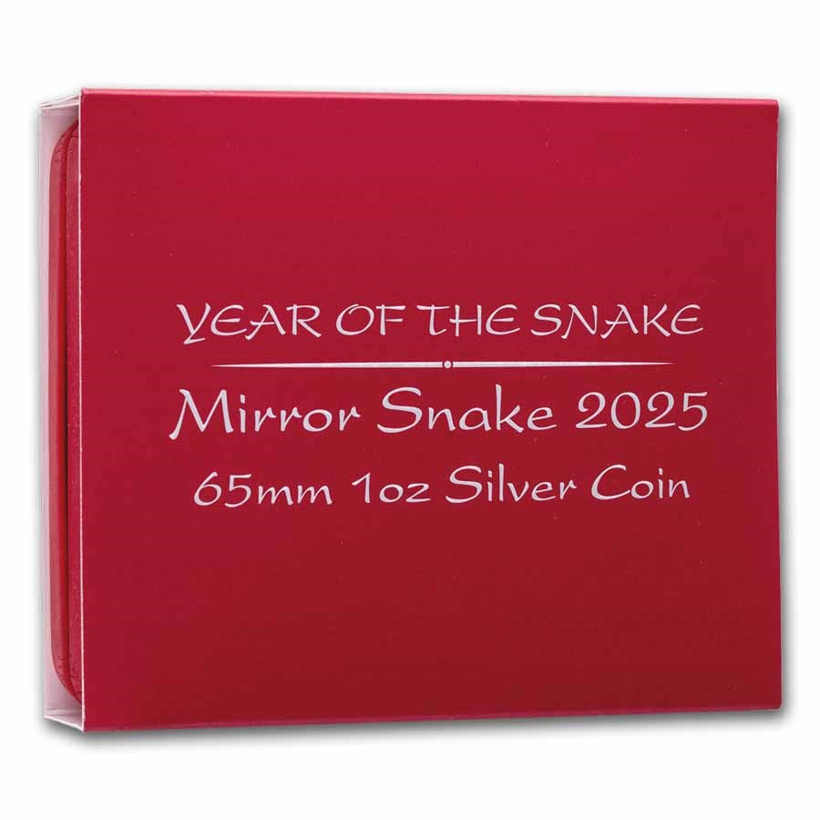 Tokelau Mirror Snake Silver 1 oz (ounce) coin