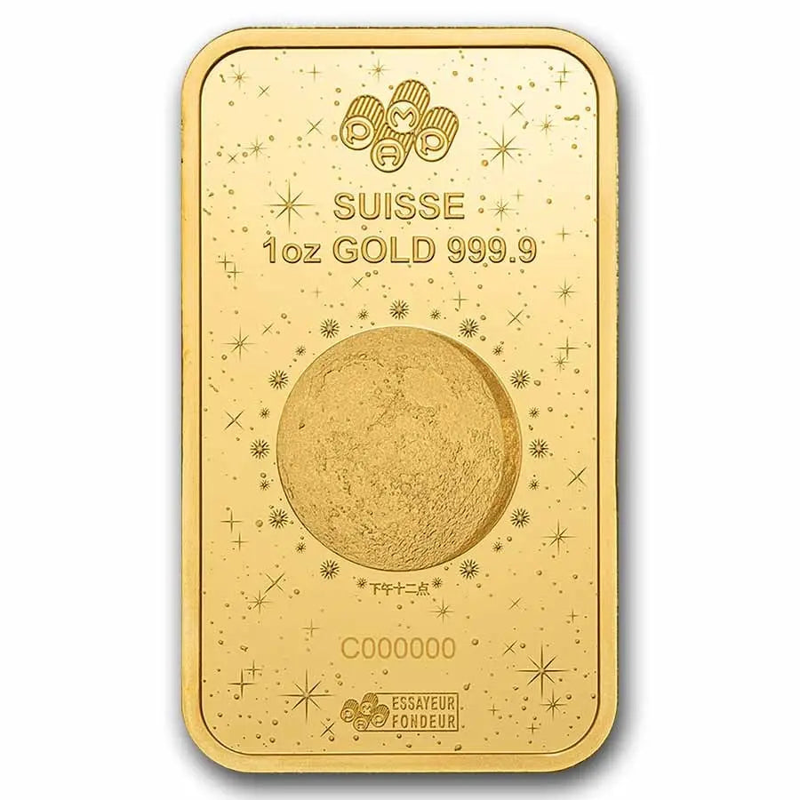 PAMP Suisse Lunar Legends 1,000 Mile Horse Gold 1 oz (ounce) Bar PAMP Suisse