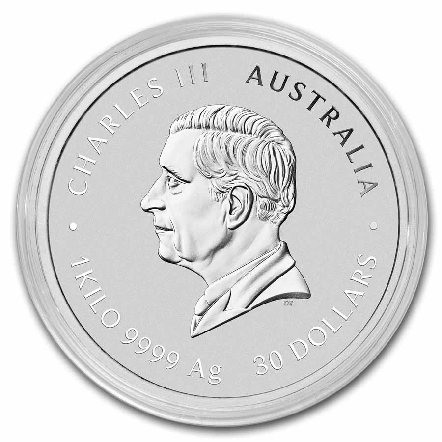 Australia Lunar Horse Silver 1 kilo coin