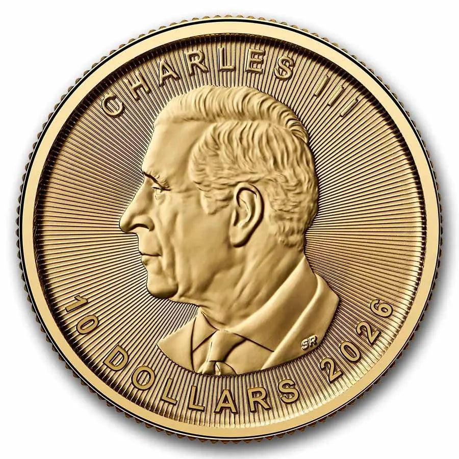 Canada Maple Leaf Gold 1/4 oz (ounce) coin The Royal Canadian Mint