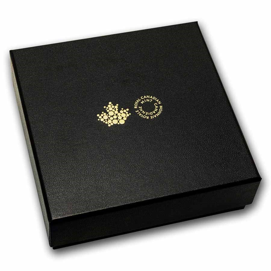 Canada Maple Leaves in Motion 2026 Silver 5 oz (ounce) coin The Royal Canadian Mint