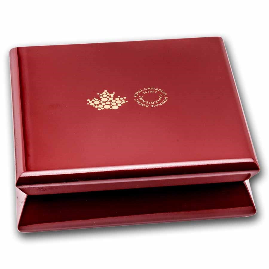 Canada Maple Leaves in Motion 2026 Silver 5 oz (ounce) coin The Royal Canadian Mint