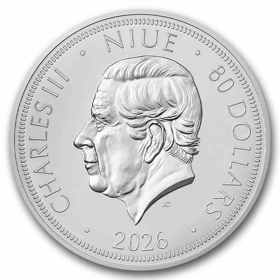 Czech Lion 2026 Silver 1 kilo coin The Czech Mint