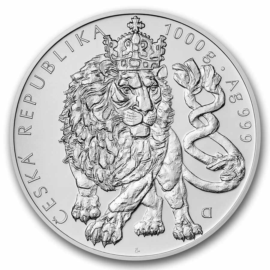 Czech Lion 2026 Silver 1 kilo coin